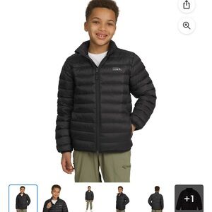 Eddie Bauer Kids' Black Quilted Jacket. Size 10/12